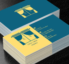 Okno z zasłonami, Budownictwo, Okna i Drzwi - Wizytówki Netprint