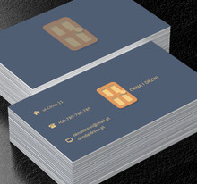 Małe drzwi, Budownictwo, Okna i Drzwi - Wizytówki Netprint