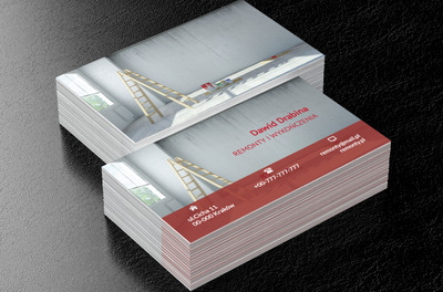 Drabina malarska, Budownictwo, Remont i Wykończenia - Wizytówki Netprint