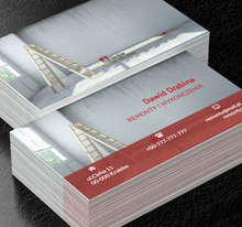 Drabina malarska, Budownictwo, Remont i Wykończenia - Wizytówki Netprint