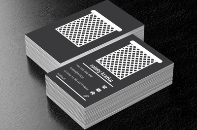 Kraciasta roleta, Budownictwo, Rolety - Wizytówki Netprint