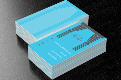 Upięte zasłony, Budownictwo, Rolety - Wizytówki Netprint