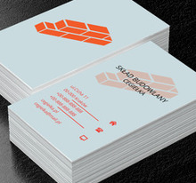 Mur z cegły, Budownictwo, Skład budowlany - Wizytówki Netprint