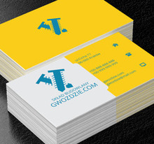 Niebieskie śrubki, Budownictwo, Skład budowlany - Wizytówki Netprint