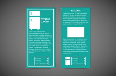 W prostokącie o sprzęcie RTV i AGD, Sprzedaż, RTV i AGD - Ulotki Netprint