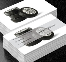 Cztery kółka, Motoryzacja, Wulkanizacja - Wizytówki Netprint