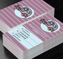 Retro pojazd, Motoryzacja, Dealer - Wizytówki Netprint