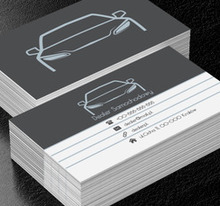 Kontur auta, Motoryzacja, Dealer - Wizytówki Netprint