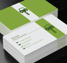 Ciemny autokluczyk, Motoryzacja, Komis samochodowy - Wizytówki Netprint