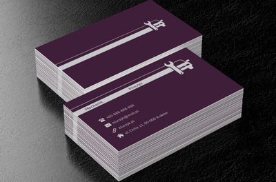 Auto klucz, Motoryzacja, Mechanik - Wizytówki Netprint