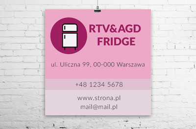 A jednak działa i ma się nieźle, Sprzedaż, RTV i AGD - Plakaty Wielkoformatowe Netprint