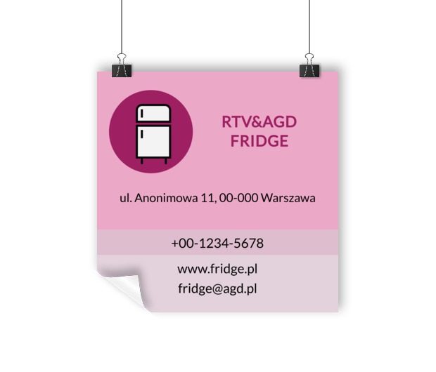 A jednak działa i ma się nieźle, Sprzedaż, RTV i AGD - Plakaty Wielkoformatowe Netprint szablony online