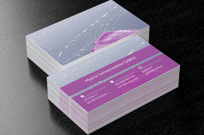 Karoseria w pianie, Motoryzacja, Myjnia - Wizytówki Netprint