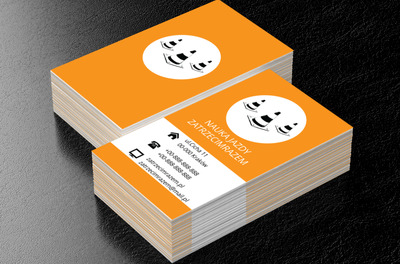 Trzy pachołki, Motoryzacja, Nauka jazdy - Wizytówki Netprint