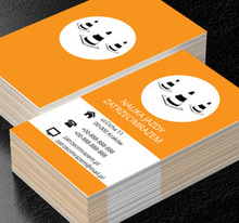 Trzy pachołki, Motoryzacja, Nauka jazdy - Wizytówki Netprint