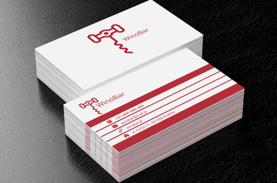 Korkociąg, Gastronomia, Bar - Wizytówki Netprint