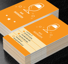 Piwo w kuflu, Gastronomia, Bar - Wizytówki Netprint