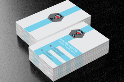 Kieliszek z czerwonym winem, Gastronomia, Bar - Wizytówki Netprint