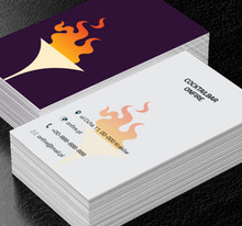 Drink z płomieniem, Gastronomia, Bar - Wizytówki Netprint