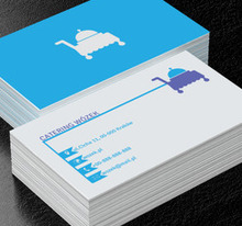 Zamówienie na wózku, Gastronomia, Catering - Wizytówki Netprint