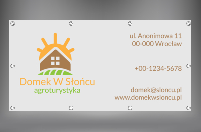 Sielankowe skojarzenia – wieś i natura, Turystyka, Agroturystyka - Banery Netprint