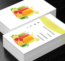 Owocowe soki, Gastronomia, Kawiarnia - Wizytówki Netprint