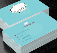 Czapka szefa kuchni, Gastronomia, Restauracja - Wizytówki Netprint