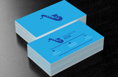 Granatowy saksofon, Edukacja, Szkoła muzyczna - Wizytówki Netprint