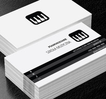 Klawisze pianina, Edukacja, Szkoła muzyczna - Wizytówki Netprint