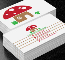 Domek z muchomora, Edukacja, Żłobek - Wizytówki Netprint