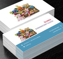 Kuferek pluszaków, Edukacja, Żłobek - Wizytówki Netprint