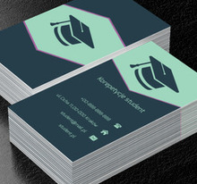 Czapka żaka, Edukacja, Korepetycje - Wizytówki Netprint