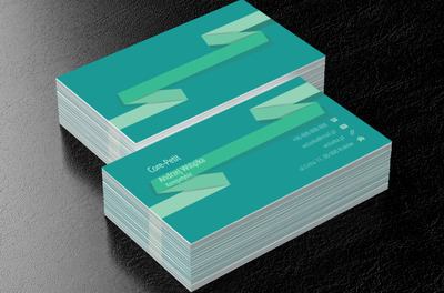 Zielona wstążka, Edukacja, Korepetycje - Wizytówki Netprint