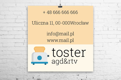 Najważniejsze, to dotrzeć do klienta, Sprzedaż, RTV i AGD - Plakaty Wielkoformatowe Netprint