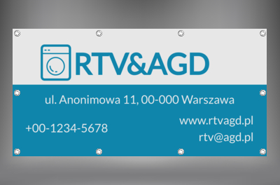 Kolor ma znaczenie, zwróć uwagę na barwy, Sprzedaż, RTV i AGD - Banery Netprint