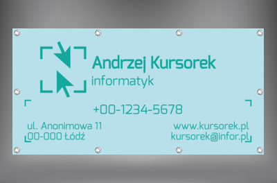 Siła wiedzy, spokoju i informacji, Telekomunikacja i Internet, Informatyk - Banery Netprint
