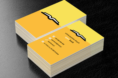 Otwarta książka, Edukacja, Nauka języków obcych - Wizytówki Netprint