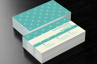 Elegancki wzór, Fotografia, Fotograf ślubny - Wizytówki Netprint