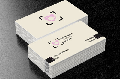 Różowa migawka, Fotografia, Fotograf ślubny - Wizytówki Netprint