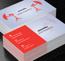 Czerwony sprzęt foto, Fotografia, Sprzęt fotograficzny - Wizytówki Netprint