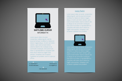 Jak zaproszenie do świata komputerów, Telekomunikacja i Internet, Informatyk - Ulotki Netprint