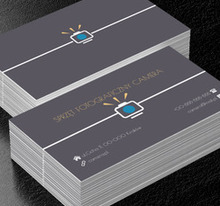 Niebieski obiektyw, Fotografia, Sprzęt fotograficzny - Wizytówki Netprint