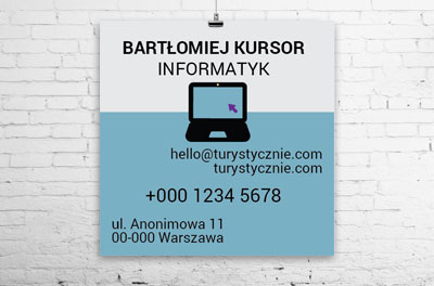 Klasyczny, ale wciąż niezbędny , Telekomunikacja i Internet, Informatyk - Plakaty Wielkoformatowe Netprint