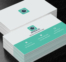 Zielony aparacik, Fotografia, Usługi fotograficzne - Wizytówki Netprint