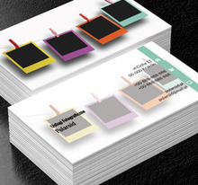 Kolorowe polaroidy, Fotografia, Usługi fotograficzne - Wizytówki Netprint