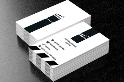 Czarny klaps, Fotografia, Wideofilmowanie - Wizytówki Netprint