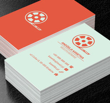 Czerwona szpula filmowa, Fotografia, Wideofilmowanie - Wizytówki Netprint