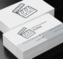 Szary klaps, Fotografia, Wideofilmowanie - Wizytówki Netprint