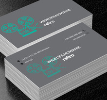 Zielony projektor, Fotografia, Wideofilmowanie - Wizytówki Netprint