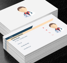 Postać lekarza, Medycyna, Lekarz - Wizytówki Netprint